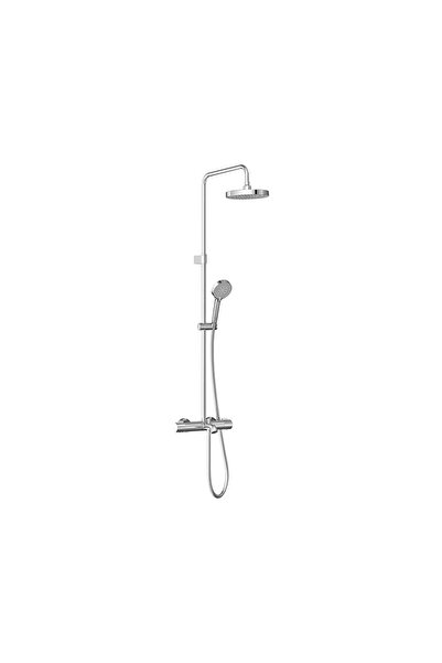 Artema Base Round Duş Sistemi Termostatik Banyo Bataryalı Krom A47303