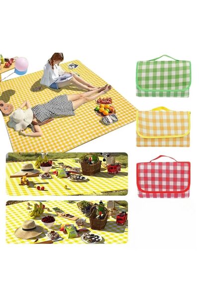 OEM Waterproof Picnic Blanket 100x150cm Foldable, Sand Resistant