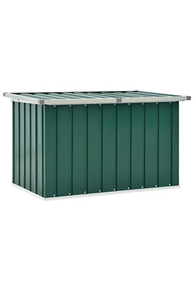 vidaxl Ladă de grădină verde 109x67x65 cm