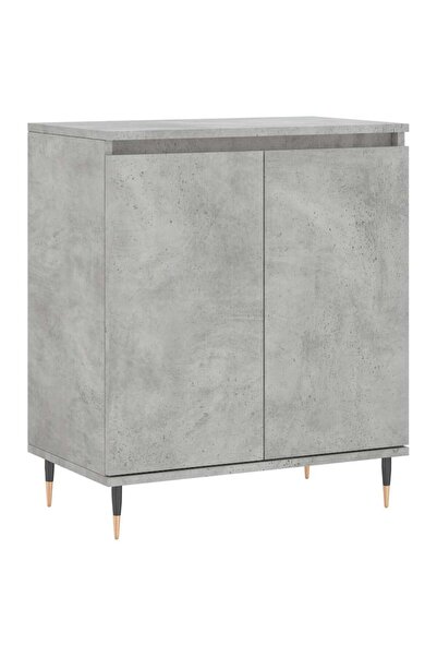 vidaxl Servantă, gri beton, 60x35x70 cm, lemn prelucrat