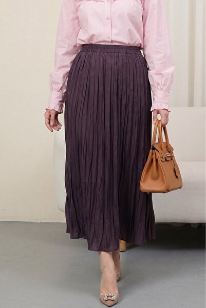 HİJABAYA Ελαστική Φούστα με Λάστιχο στη Μέση