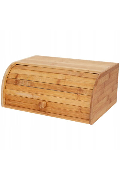 zeller Bread Box, Bamboo, 40x26x20 cm, Brown