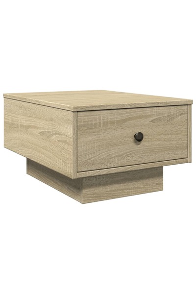 vidaxl Coffee table, Sonoma oak, 60x45x31 cm, engineered wood