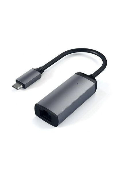Satechi Adaptor Ethernet de tip C la Gigabit Gri Spațial
