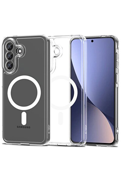 Tech-Protect Husă FlexAir Hybrid MagSafe pentru Samsung Galaxy A57 5G, transp...