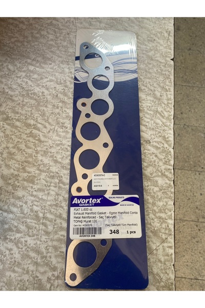 GOETZE Doğan Şahin Kartal 131 Serçe 1300/1600cc Düz Motor Manifold Contası Çelik