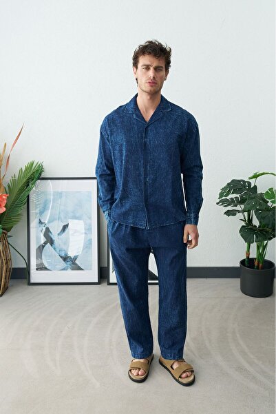 TÜZeMEN Washable Apaş Collar Shirt