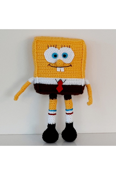 nildamigurumi Amigurumi Örgü Oyuncak Sünger Bob