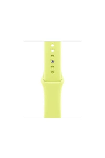 Apple Curea pentru ceas 42mm, galben neon, sport, mărimea S/M