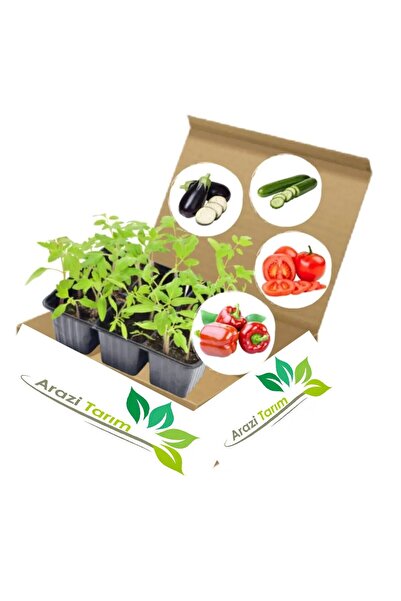 ARAZİ TARIM Sebze Fidesi 100 adet max set