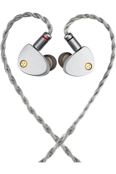 Moondrop Aria 2 IEM In-Ear Headphone, Silver