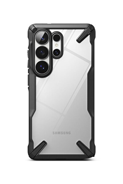 Ringke Carcasă Fusion X pentru Samsung Galaxy S26 Ultra, neagră, transparentă...