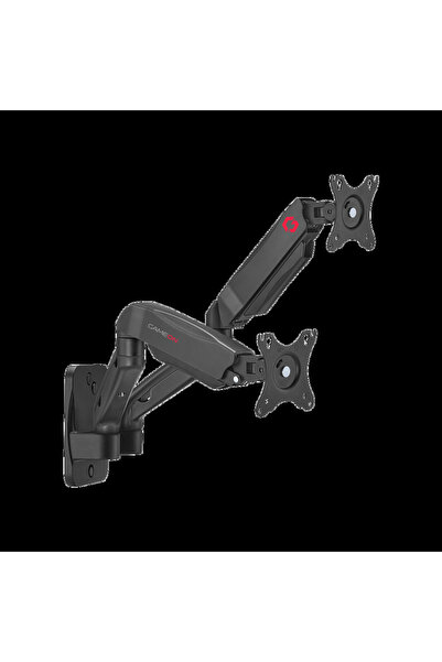 GAMEON GO-5008 Economy Spring-Assisted Wall Mounted Dual Monitor Arm
