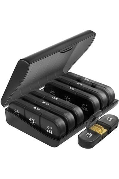Ruhhy Organizator de pastile pentru 7 zile