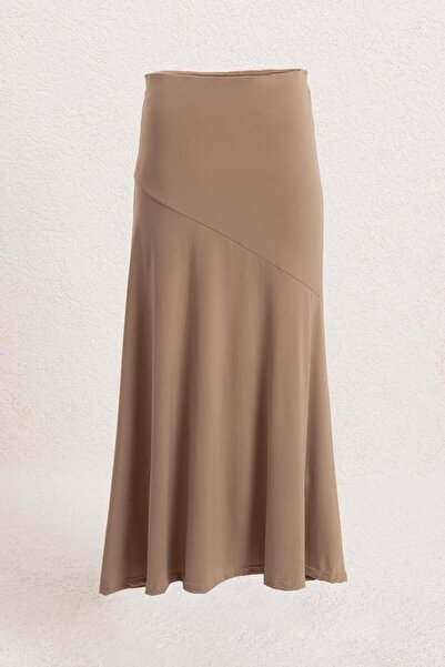 BSL Volanlı Midi Etek