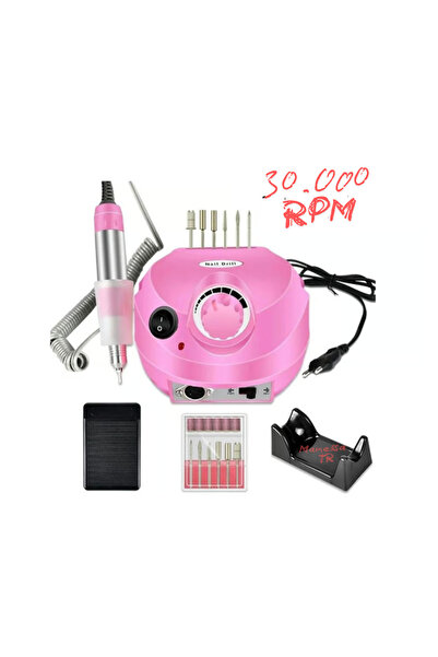 Manessa Profesyonel Nail Drill Elektrikli Freze Protez Tırnak Törpü Manikür P...