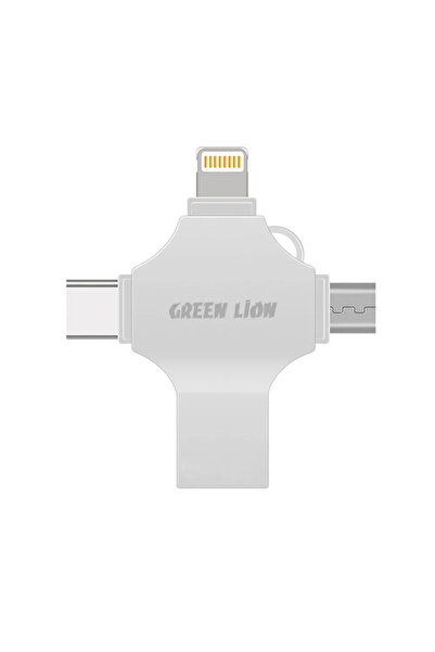 Genericc Green Lion 4-in-1 USB Flash Drive 256 GB