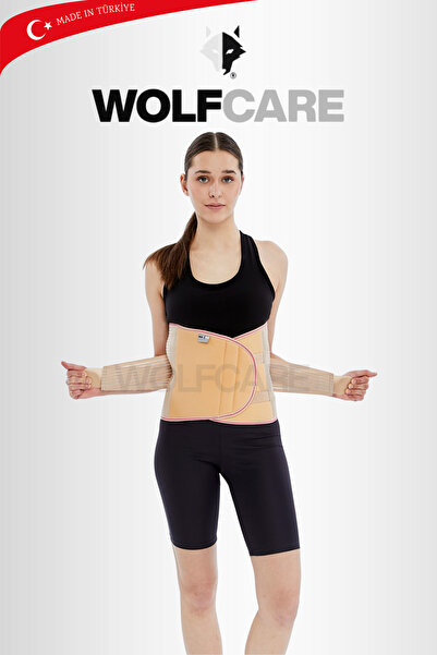 WOLFCARE Lohusa Doğum Sonrası Toparlayıcı Korse - Karın Sıkılaştırıcı Bel Kor...