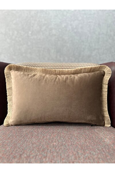 Fabricland Importat İ mătase a catifea CULOARE MARO PÜS cu ciucuri RLENT KILI...