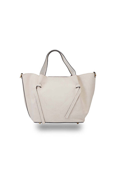 TORO NERO Loretta Women's Bag in Beige Suede Leather