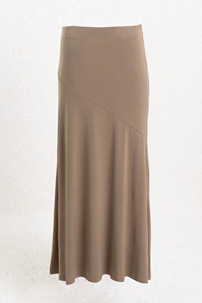 BSL Volanlı Midi Etek