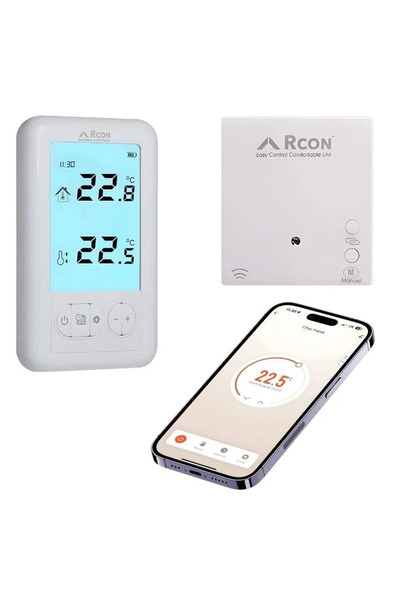 Rcon RC 705 Wifi Kablosuz Dijital Oda Termostatı