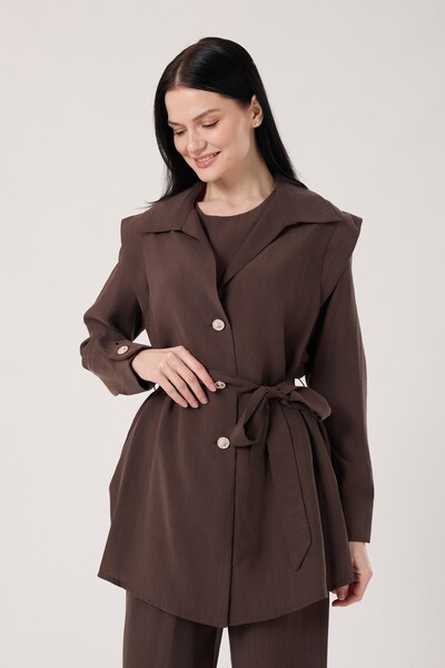 Jupe Belden Kuşaklı 3'Lü Takım 8608