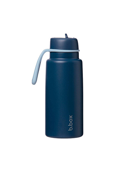 b.box 1L Flip Lid Insulated Flask - Be Box- Navy