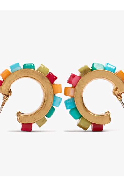 PARFOIS Deniz Kabuklu Halka Küpeler