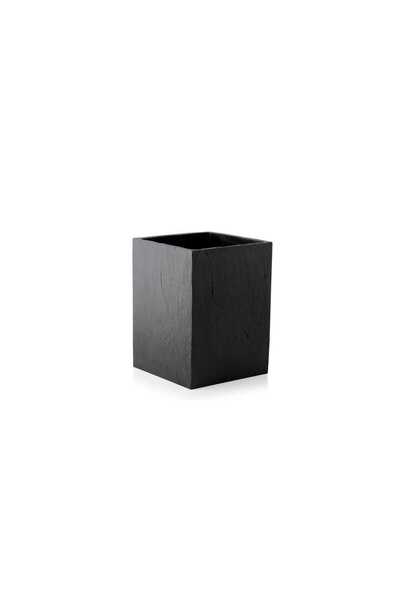 Midas Furniture سلة مهملات دوراسيل سوداء