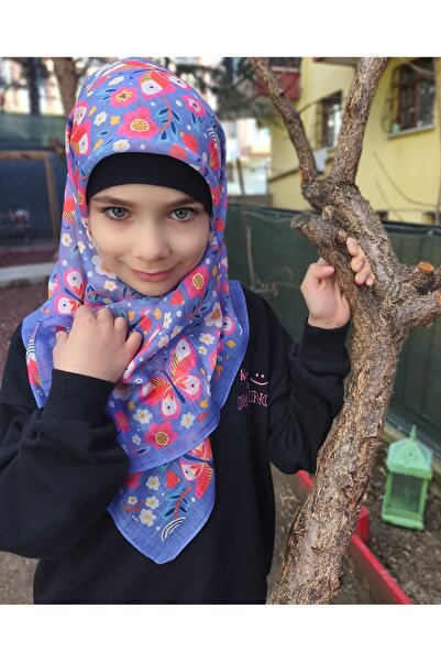 dua' is وشاح للأطفال 80x80 حجاب للرأس 100% قطن
