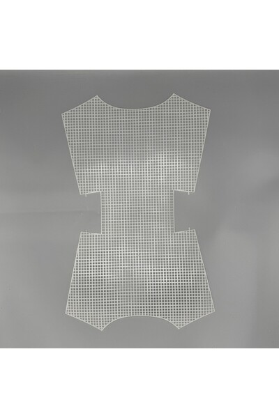 Aynalı Butterfly Canvas White