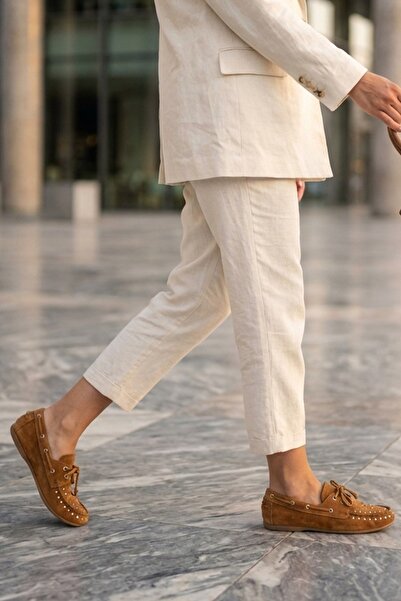 Stilbagshoes جلد طبيعي جلد DIN BABE حذاء مسطح A