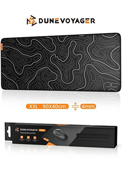 DuneVoyager لوحة ماوس ألعاب M2 Black Line المقاومة للماء - كبيرة الحجم، مانع ...