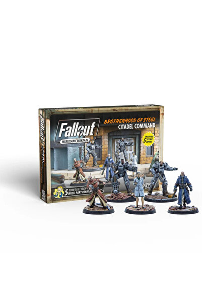 Modiphius Fallout Wasteland Warfare Αδελφότητα της Διοίκησης Ακρόπολης από Ατ...