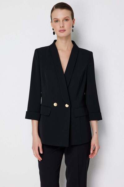 Ekol Μπουφάν με διπλό μανίκι με διπλό γιακά