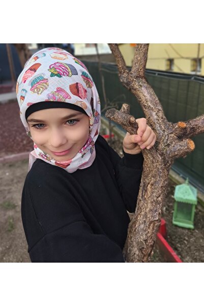 dua' is وشاح للأطفال 80x80 حجاب للرأس 100% قطن