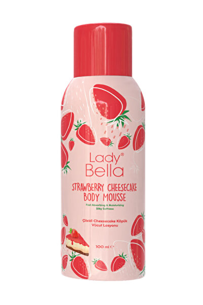 Lady Bella KÖPÜK VUCUT LOSYONU STRAWBERRY CHEESECAKE