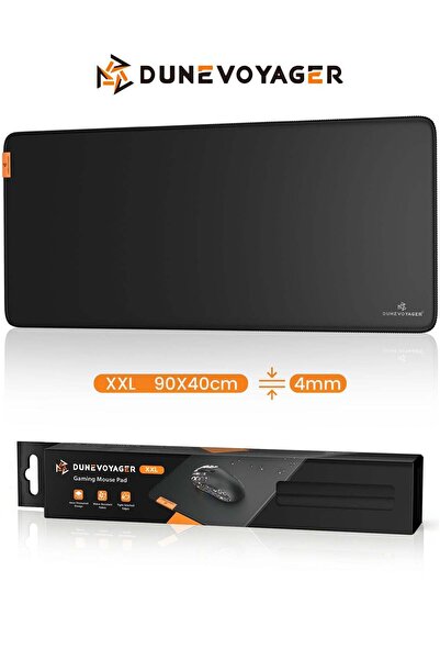 DuneVoyager لوحة ماوس ألعاب M4 Relief سوداء مقاومة للماء - كبيرة الحجم، مانع ...