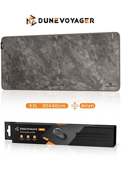 DuneVoyager لوحة ماوس ألعاب مقاومة للماء باللون الرمادي من M5 Relief – كبيرة ...