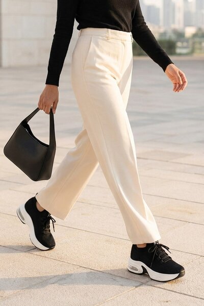 Guja Carole Imported Special Series Women's Sneakers with Glitter Stone Detai...