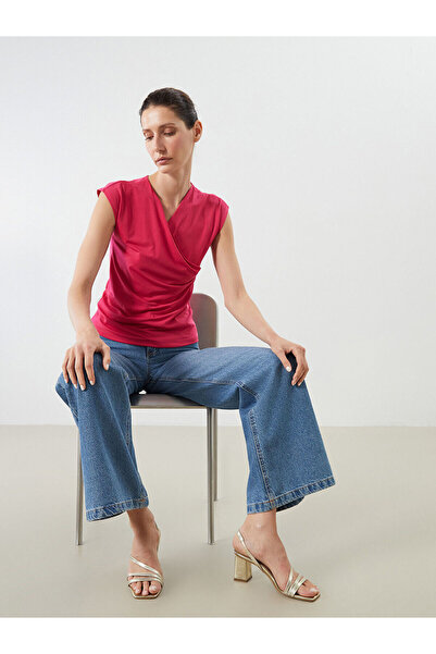 LC Waikiki Özmarka Noul Sezon vârf pătrat Femei pantofi cu toc