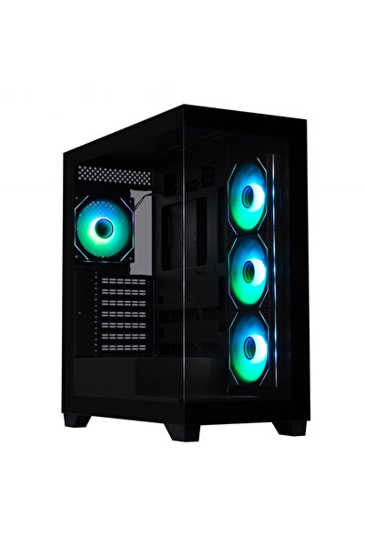 BitFenix 750W 80+ BRONZE CETO PREMİUM Siyah Gaming Mid-Tower PC Kasası Bilgis...