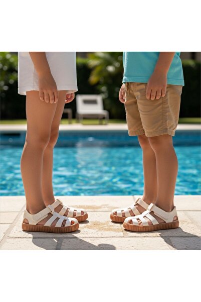 IGOR nico caramelo spanish unisex çocuk sandalet , yumuşak silikon , kaymaz t...