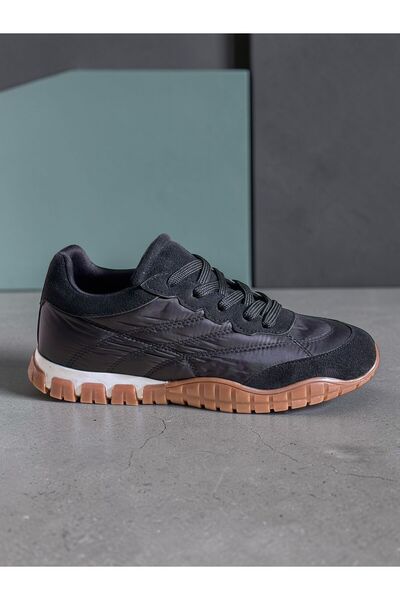 SPOR SCR Kahve Paraşüt Kumaşlı Kadın Sneakers 23 ELZ