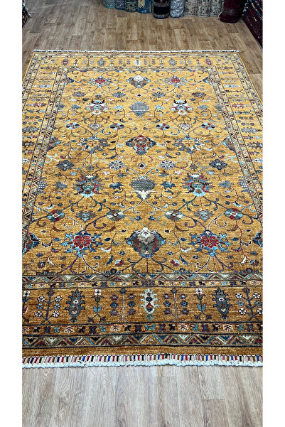Turkmen Rug El Dokuma Afghan halısı