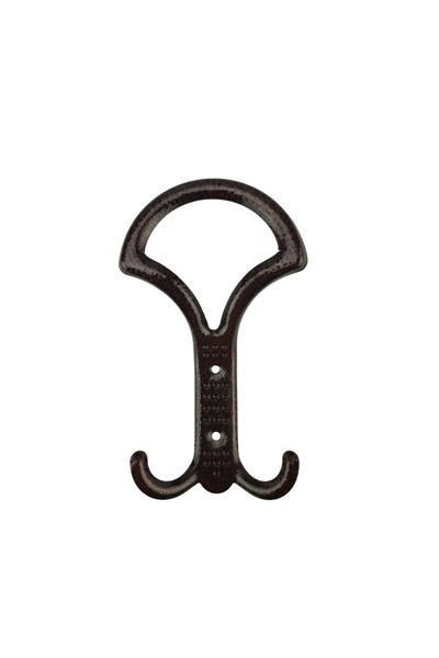 OEM Half-moon coat rack with satin finish