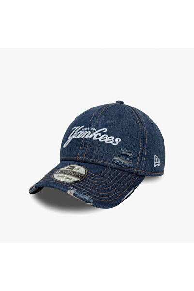 NEW ERA Denim Distress 9Twenty Neyyan Unisex Lacivert Şapka