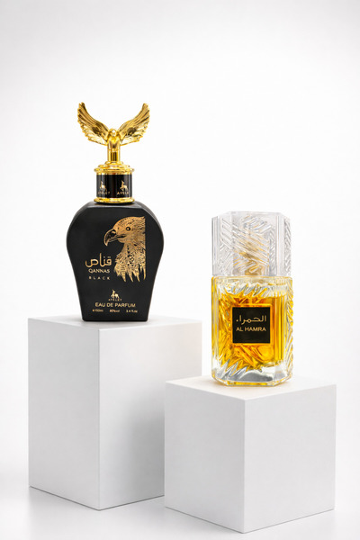 Ayelet 2 PARFUMURI ARABESTI BARBATI - QANAS BLACK + AL HAMRA