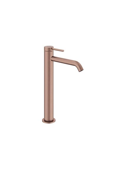 Artema Minimax Round Çanak Lavabo Bataryası Fırçalı Bakır A4353424
